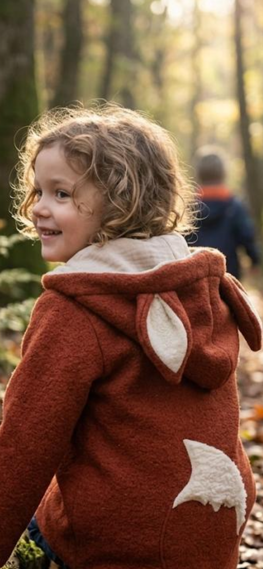 Walk-Kinderjacke Fuchs Gr.-74-86