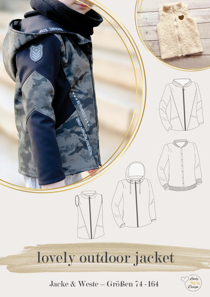 Papierschnittmuster Lovely Outdoor Jacket